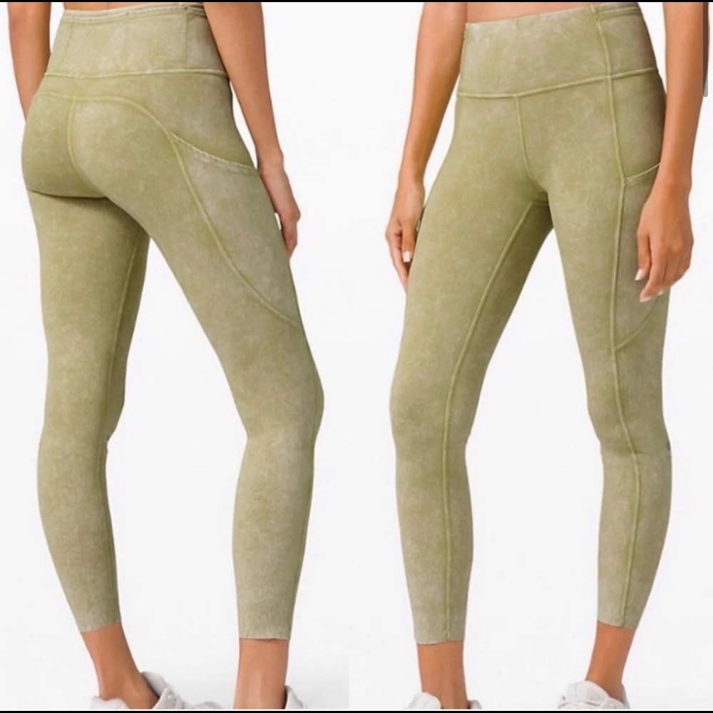 Lululemon Fast and Free HR Tight 25” sz 2